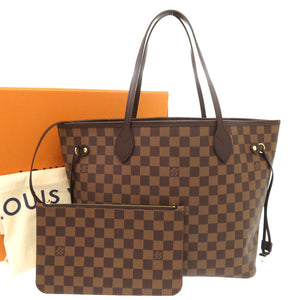 未使用 ルイ ヴィトン 現行品 新型 ネヴァーフルMM ダミエ スリーズ N40599 トートバッグ LV 0897 【中古】 LOUIS VUITTON