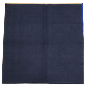 新品同様 エルメス カシミヤ シルク ネイビー ストール 0930【中古】HERMES