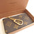 新品同様 ルイヴィトン モノグラム ポシェットクレ M62650 ブラウン 茶 コインケース 財布 0945【中古】LOUIS VUITTON
