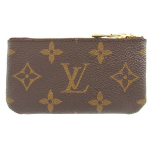 新品同様 ルイヴィトン モノグラム ポシェットクレ M62650 ブラウン 茶 コインケース 財布 0945【中古】LOUIS VUITTON
