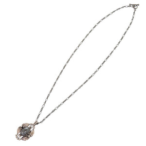 美品 ジョージジェンセン ヘリテージ 2000 イヤー ペンダント シルバー925 ネックレス 0955【中古】Georg Jense