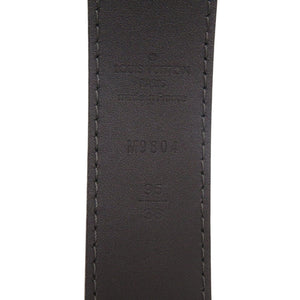 美品 ルイ ヴィトン サンチュール タイガ M9804 ブラック ベルト LV 0956【中古】LOUIS VUITTON メンズ