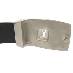 美品 ルイ ヴィトン サンチュール タイガ M9804 ブラック ベルト LV 0956【中古】LOUIS VUITTON メンズ
