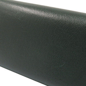新品同様 ルイ ヴィトン タイガ グリーン 長財布 札入れ LV 0960【中古】LOUIS VUITTON メンズ