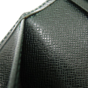 新品同様 ルイ ヴィトン タイガ グリーン 長財布 札入れ LV 0960【中古】LOUIS VUITTON メンズ