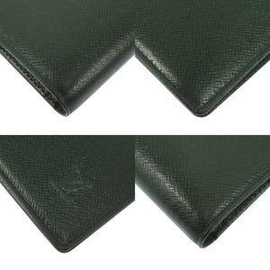 新品同様 ルイ ヴィトン タイガ グリーン 長財布 札入れ LV 0960【中古】LOUIS VUITTON メンズ