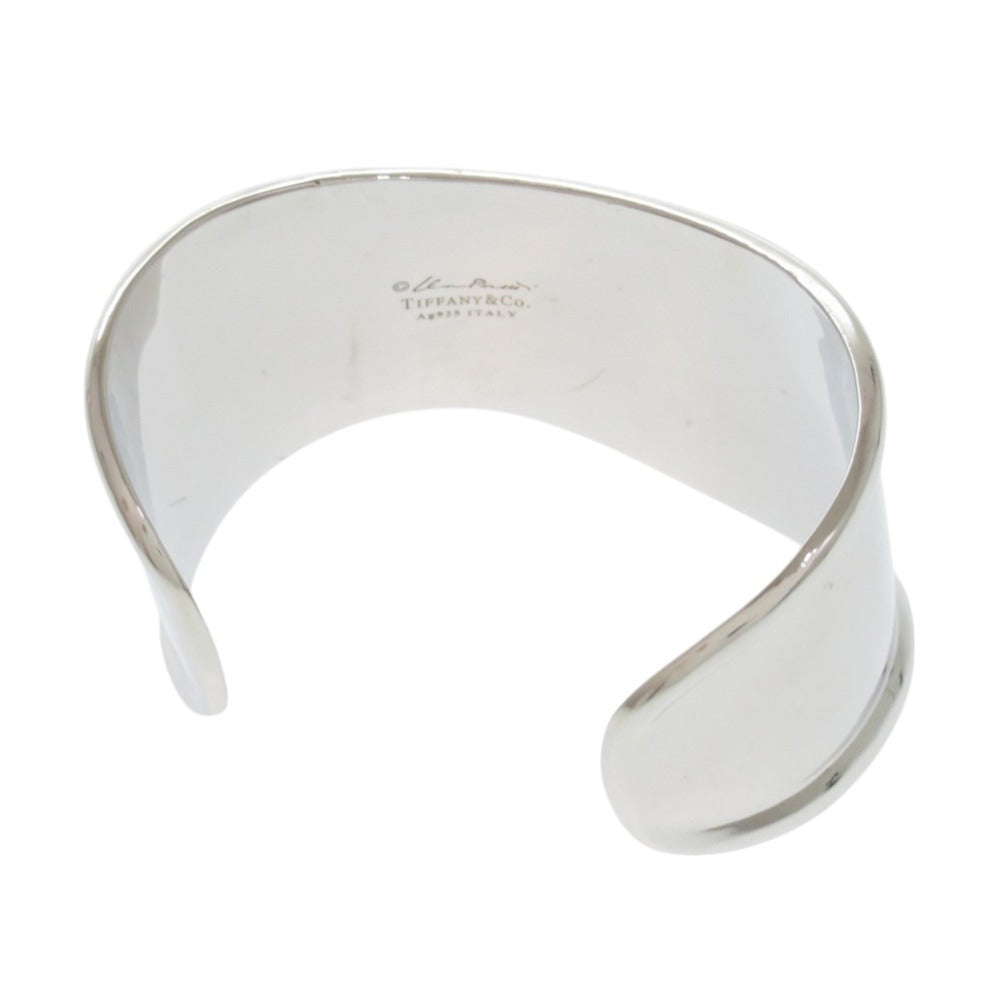 美品 ティファニー エルサ ペレッティ ボーン カフ シルバー925 バングル 0964【中古】TIFFANY&Co.