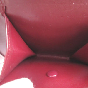 未使用 カルティエ マスト レザー ボルドー 2つ折り財布 財布 0968【中古】Cartier