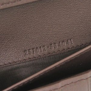 新品同様 グッチ 257012 GGキャンバス ベージュ 長財布 二つ折り長財布 0969【中古】GUCCI