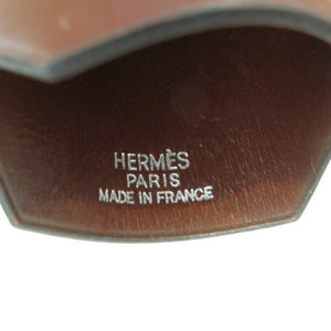 エルメス キーフェトゥ クロシェット マルチツール レザー ブラウン バッグチャーム 0971【中古】HERMES