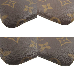 新品同様 ルイヴィトン モノグラム ポシェットクレ M62650 ブラウン 茶 コインケース 財布 0973【中古】LOUIS VUITTON
