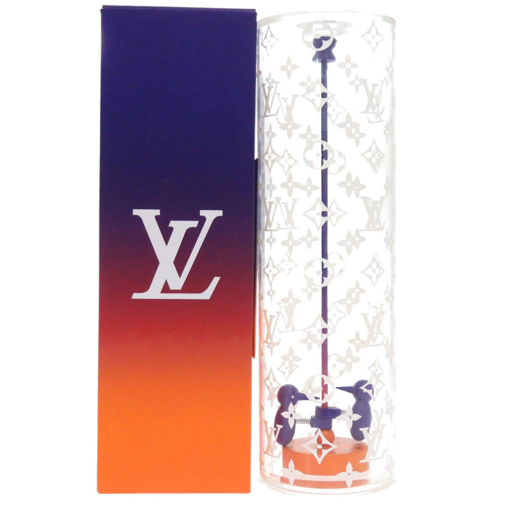 新品同様 ルイ ヴィトン キツツキ ウッドペッカー プラスチック クリア オブジェ LV 0978【中古】LOUIS VUITTON