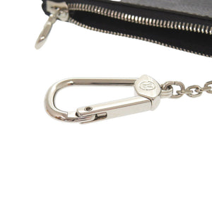 未使用 ルイ ヴィトン ポシェットクレ ダミエ グラフィット N60155 ブラック コインケース LV 0979【中古】LOUIS VUITTON