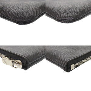 未使用 ルイ ヴィトン ポシェットクレ ダミエ グラフィット N60155 ブラック コインケース LV 0979【中古】LOUIS VUITTON