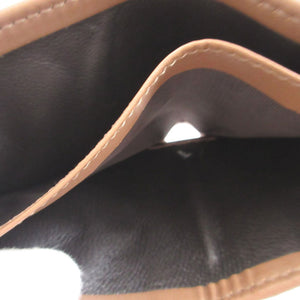 新品同様 グッチ フローラ ミニ インフィニティ キャンバス レザー ホワイト 白 ブラウン 茶 2つ折り財布 札入れ 財布 0988【中古】GUCCI