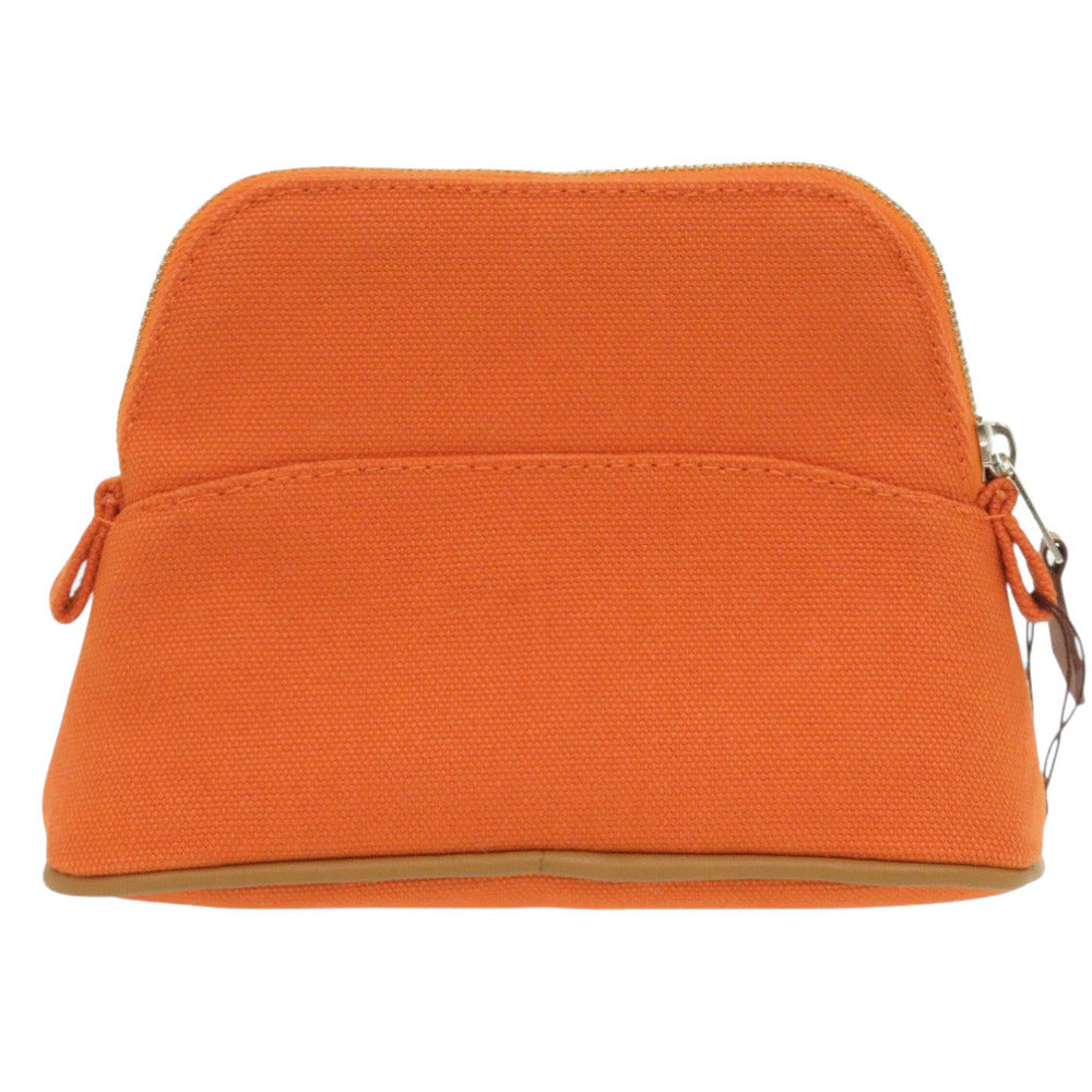 未使用 エルメス ボリードポーチ 16 ミニミニ ポーチ コットン オレンジ 0995【中古】HERMES