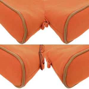 未使用 エルメス ボリードポーチ 16 ミニミニ ポーチ コットン オレンジ 0995【中古】HERMES