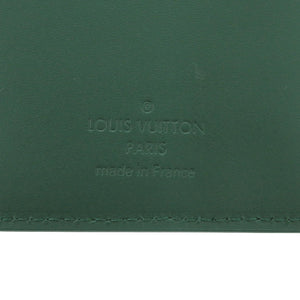 新品同様 ルイ ヴィトン LVアエログラム ポルトフォイユ ブラザ NM M82279 ICチップ レザー グリーン 長財布 緑 LV 1011【中古】LOUIS VUITTON