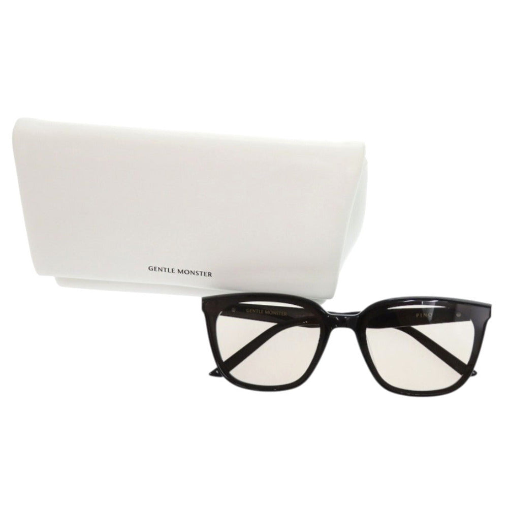 新品同様 ジェントル モンスター Pino 01 ブラック プラスチック サングラス 黒 1018【中古】GENTLE MONSTER