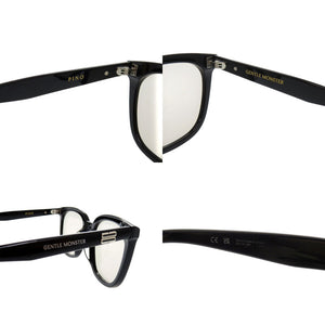 新品同様 ジェントル モンスター Pino 01 ブラック プラスチック サングラス 黒 1018【中古】GENTLE MONSTER