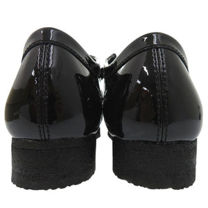 未使用品 シュプリーム Clarks クラークス コラボ Wallabee ワラビー ブーツ パテントレザー ブラック 1021【中古】Supreme