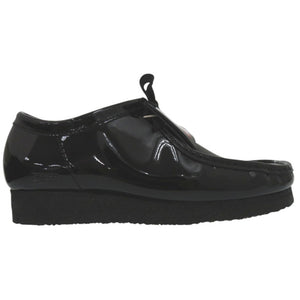 未使用品 シュプリーム Clarks クラークス コラボ Wallabee ワラビー ブーツ パテントレザー ブラック 1021【中古】Supreme