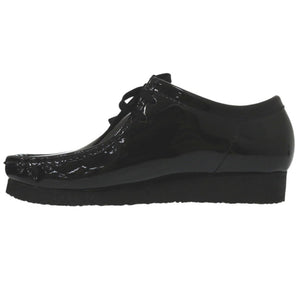 未使用品 シュプリーム Clarks クラークス コラボ Wallabee ワラビー ブーツ パテントレザー ブラック 1021【中古】Supreme