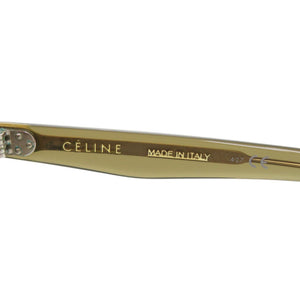 セリーヌ グラデーションレンズ CL40034 プラスチック オリーブ サングラス 1045【中古】CELINE