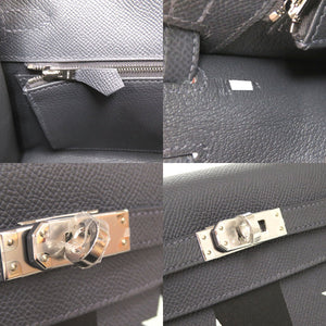 未使用 エルメス ケリー25 カザックエトワール 外縫い ヴォーエプソン ヴォータデラクト シェーブル アルドワーズ ブラック ヴェールペパーミント シルバー金具 W刻印(2024年製) 1120 【中古】 HERMES ケリーカザックエトワール ケリーカザック