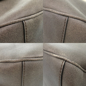 美品 ディオール サドル シアリング 00 BO 0292 ムートン グレー 1145 灰 ショルダーバッグ【中古】Dior