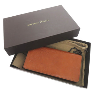 新品同様 ボッテガヴェネタ 蝶 レザー ブラウン チェーンショルダーウォレット ショルダーバッグ 茶 1168【中古】BOTTEGAVENETA