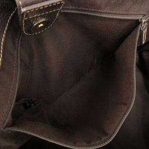 グッチ GGクリスタル バンブータッセルチャーム付き 354665 クリスタルGG レザー ベージュ トートバッグ 1176【中古】GUCCI