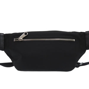 新品同様 バーバリー ボディバッグ ロゴ 8049095 ウエストバッグ ナイロン ブラック 1186【中古】BURBERRY
