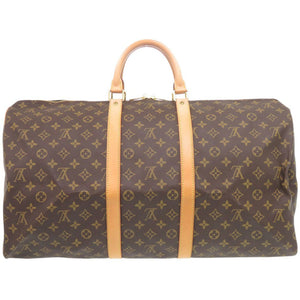 美品 ルイ ヴィトン キーポル55 モノグラム M41424 ボストンバッグ LV 1201【中古】LOUIS VUITTON