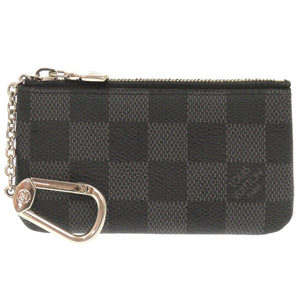 美品 ルイ ヴィトン ポシェットクレ ダミエ グラフィット N60155 コインケース LV 1206 【中古】 LOUIS VUITTON