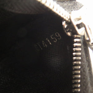 美品 ルイ ヴィトン ポシェットクレ ダミエ グラフィット N60155 コインケース LV 1206 【中古】 LOUIS VUITTON