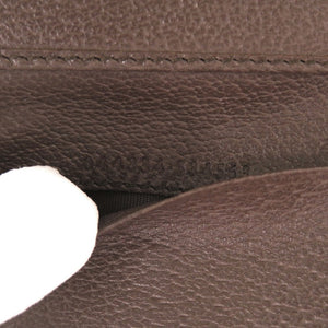 新品同様 グッチ オフィディア 644334 GGスプリームキャンバス レザー ベージュ ブラウン 三つ折り財布 1208【中古】GUCCI