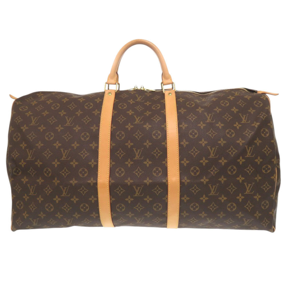 美品 ルイ ヴィトン キーポル60 モノグラム M41422 ブラウン ボストンバッグ LV 1270【中古】LOUIS VUITTON