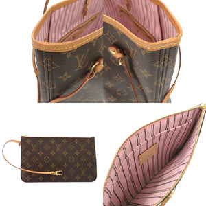 美品 ルイ ヴィトン モノグラム ネヴァーフル MM M50366 ローズバレリーヌ LV 1290【中古】LOUIS VUITTON