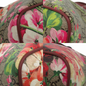 新品同様 グッチ 2WAY GGブルームス ショルダーバッグ 花柄 フラワー 肩掛け 斜め掛け PVC マルチカラー 1310【中古】GUCCI