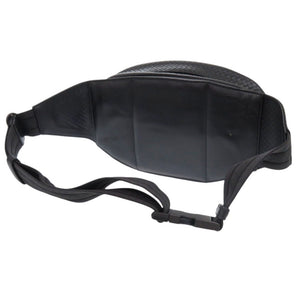 美品 ボッテガヴェネタ マイクロ イントレチャート ボディバッグ レザー ブラック イエロー ウエストバッグ 黒 1313【中古】BOTTEGAVENETA