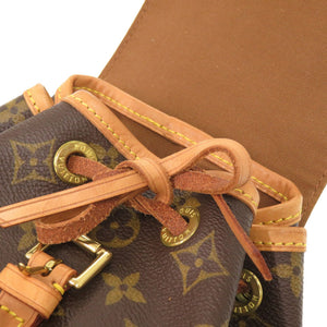 美品 ルイ ヴィトン ミニモンスリ モノグラム M51137 リュックサック バッグ LV 1322 【中古】 LOUIS VUITTON