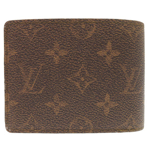 新品同様 ルイ ヴィトン ポルトフォイユ ミュルティプル モノグラム ダスト M11716 二つ折り財布 札入れ LV 1334 【中古】 LOUIS VUITTON