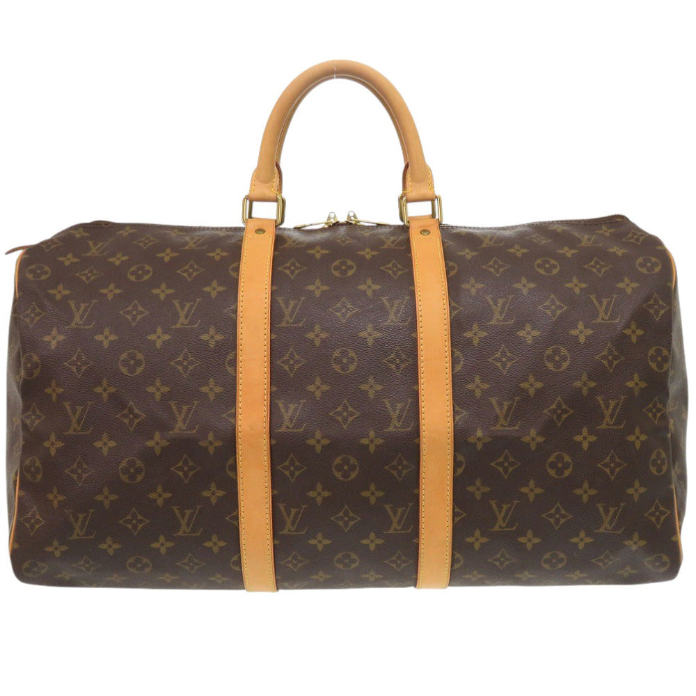 美品 ルイ ヴィトン キーポル50 モノグラム M41426 ボストンバッグ LV 1357【中古】LOUIS VUITTON