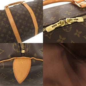 ルイ ヴィトン キーポル50 モノグラム M41426 ブラウン ボストンバッグ LV 1371【中古】LOUIS VUITTON
