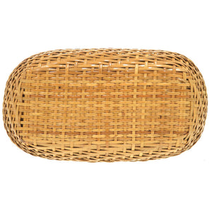 美品 シャネル カゴバッグ ベージュ ストロー レザー ゴールド金具 5番台 ココマーク ターンロック ショルダーバッグ 1372-2 【中古】 CHANEL