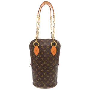 新品同様 ルイ ヴィトン カール ラガーフェルド パンチングバッグ ベビー モノグラム M40230 ショルダーバッグ LV 1372 【中古】 LOUIS VUITTON