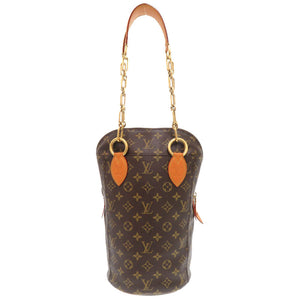 新品同様 ルイ ヴィトン カール ラガーフェルド パンチングバッグ ベビー モノグラム M40230 ショルダーバッグ LV 1372 【中古】 LOUIS VUITTON