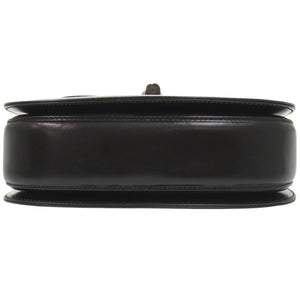 美品 グッチ 2WAY バンブー 000 2046 0188 レザー ブラック ハンドバッグ 黒 1373【中古】GUCCI