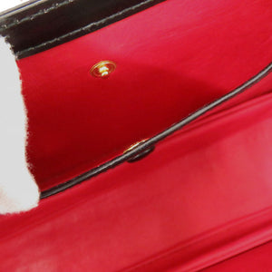 美品 グッチ 2WAY バンブー 000 2046 0188 レザー ブラック ハンドバッグ 黒 1373【中古】GUCCI